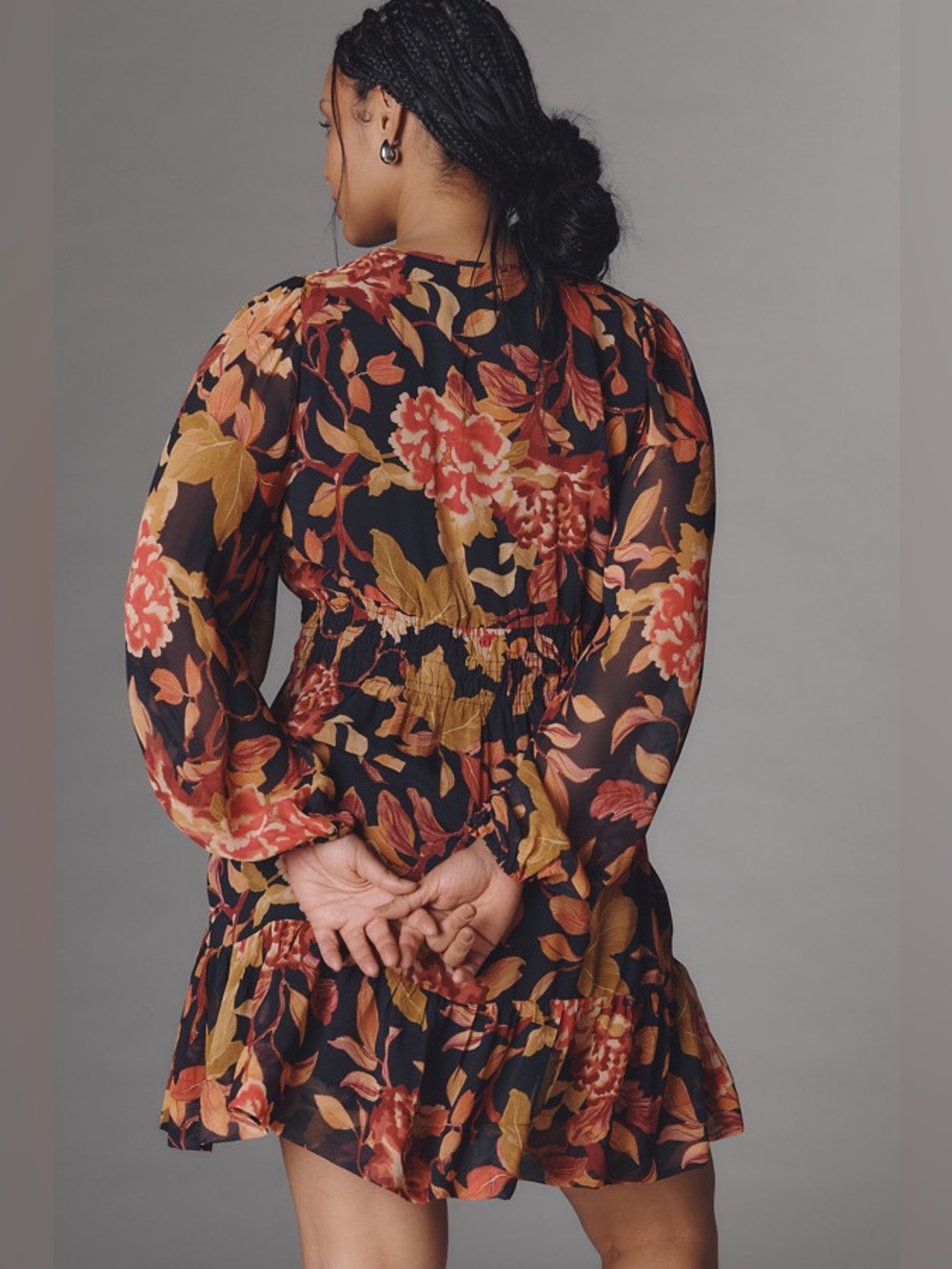 NWT Size XL - The Somerset Mini Dress: Long-Sleeve Edition (NWT US$ 158) - Picture 2 of 12